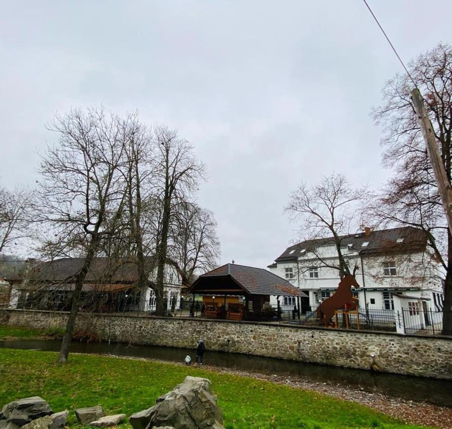 Penzion A Restaurace Belecky Mlyn Pteni Exterior photo